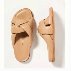 The Odells Puffy Tan Honey Slide Size 41